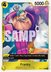 One Piece Card Game: Franky - EN - OP07-107 (500 Years in The Future, R)