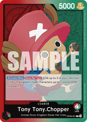 One Piece Card Game: Tony Tony.Chopper - EN - OP08-001 (Two Legends, L)