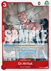 One Piece Card Game: Dr.Hiriluk - EN - OP08-016 (Two Legends, R)