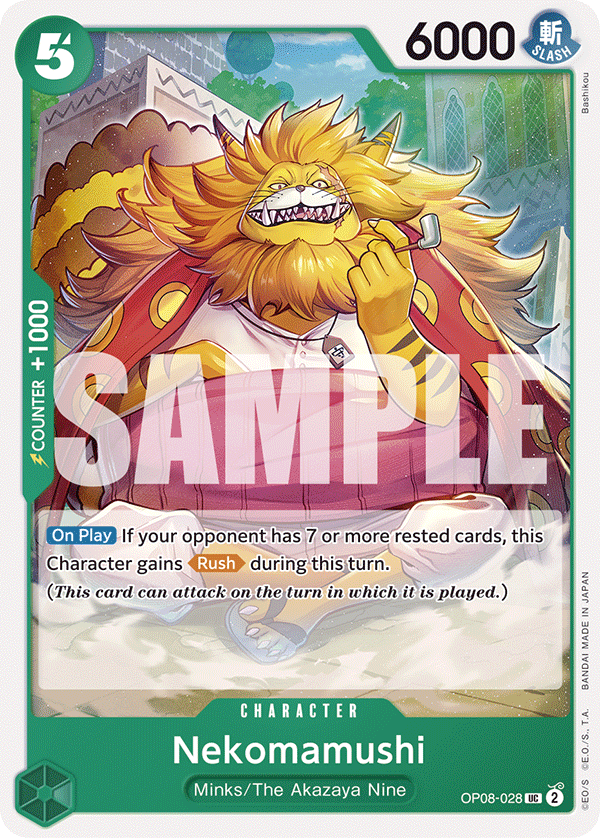 One Piece Card Game: Nekomamushi - EN - OP08-028 (Two Legends, UC)