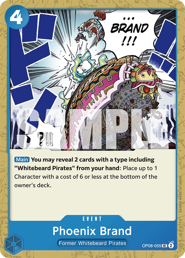 One Piece Card Game: Phoenix Brand - EN - OP08-055 (Two Legends, UC)