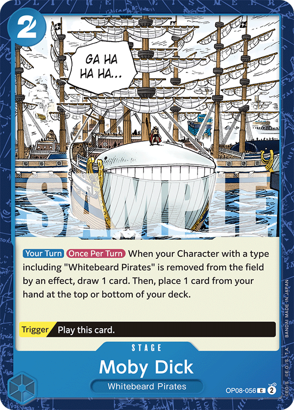 One Piece Card Game: Moby Dick - EN - OP08-056 (Two Legends, C)
