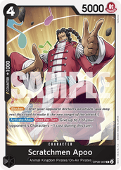 One Piece Card Game: Scratchmen Apoo - EN - OP08-087 (Two Legends, UC)