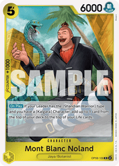 One Piece Card Game: Mont Blanc Noland - EN - OP08-109 (Two Legends, R)
