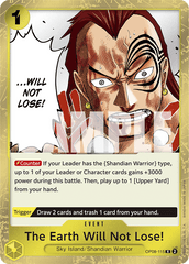 One Piece Card Game: The Earth Will Not Lose! - EN - OP08-115 (Two Legends, R)