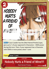 One Piece Card Game: Nobody Hurts a Friend of Mine!!!! - EN - OP09-019 (Empweors In The New World, C)