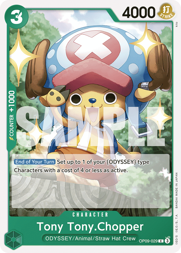 One Piece Card Game: Tony Tony.Chopper - EN - OP09-029 (Empweors In The New World, C)