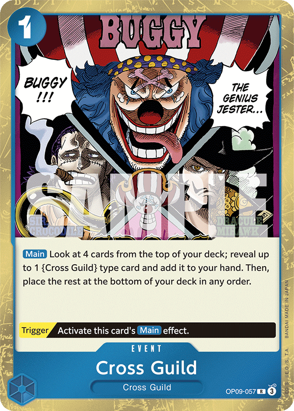 One Piece Card Game: Cross Guild - EN - OP09-057 (Empweors In The New World, R)