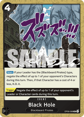 One Piece Card Game: Black Hole - EN - OP09-098 (Empweors In The New World, UC)