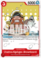 One Piece Card Game: Chadros.Higelyges (Brownbeard) - EN - OP10-010 (Royal Blood, C)
