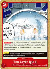 One Piece Card Game: Ten-Layer Igloo - EN - OP10-018 (Royal Blood, C)