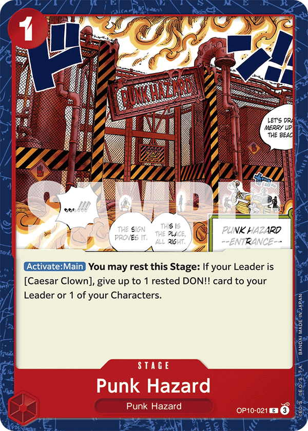 One Piece Card Game: Punk Hazard - EN - OP10-021 (Royal Blood, C)
