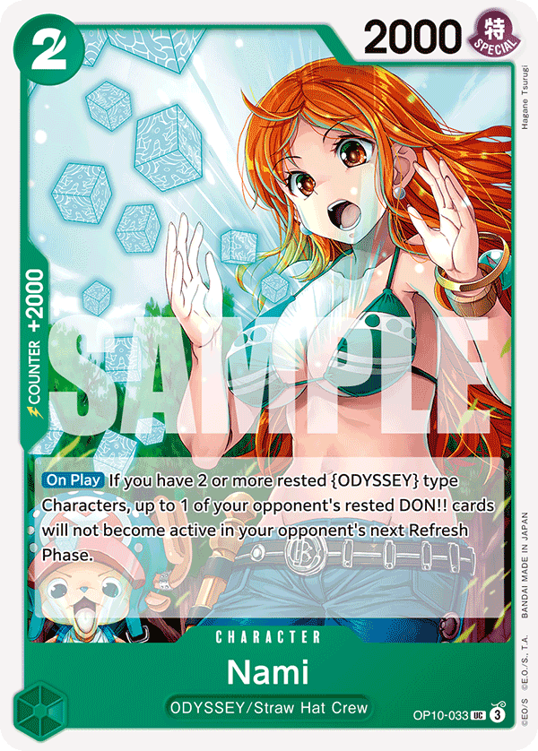 One Piece Card Game: Nami - EN - OP10-033 (Royal Blood, UC)