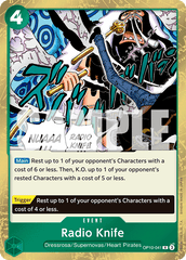 One Piece Card Game: Radio Knife - EN - OP10-041 (Royal Blood, R)