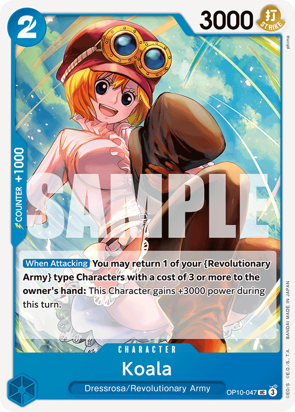 One Piece Card Game: Koala - EN - OP10-047 (Royal Blood, UC)