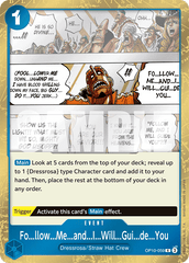 One Piece Card Game: Fo...llow...Me...and...I...Will...Gui...de...You - EN - OP10-059 (Royal Blood, R)