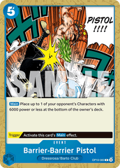 One Piece Card Game: Barrier-Barrier Pistol - EN - OP10-060 (Royal Blood, C)