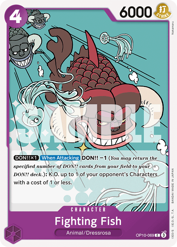 One Piece Card Game: Fighting Fish - EN - OP10-069 (Royal Blood, C)