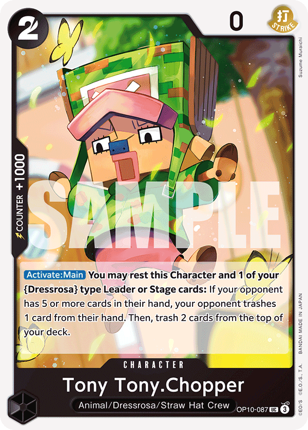 One Piece Card Game: Tony Tony.Chopper - EN - OP10-087 (Royal Blood, UC)