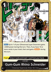 One Piece Card Game: Gum-Gum Rhino Schneider - EN - OP10-097 (Royal Blood, C)