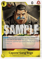 One Piece Card Game: Capone"Gang"Bege - EN - OP10-103 (Royal Blood, R)