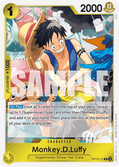 One Piece Card Game: Monkey.D.Luffy - EN - OP10-111 (Royal Blood, R)