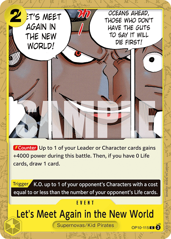 One Piece Card Game: Let's Meet Again in the New World - EN - OP10-115 (Royal Blood, C)