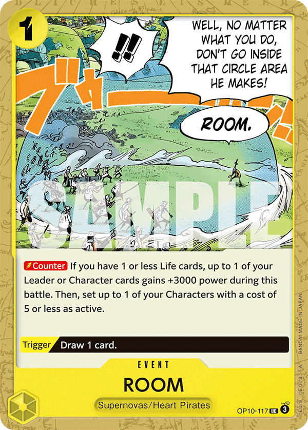 One Piece Card Game: ROOM - EN - OP10-117 (Royal Blood, UC)