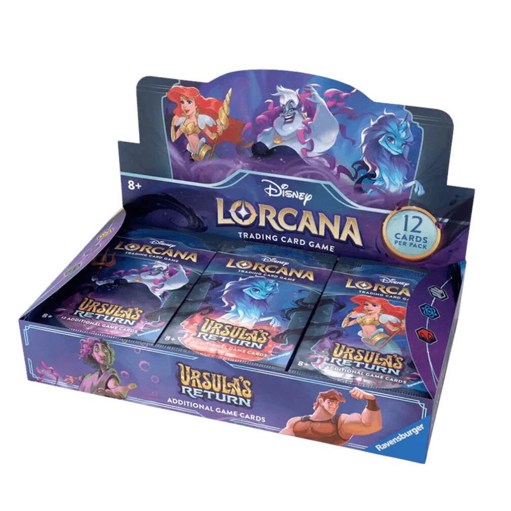 Disney Lorcana TCG: Set 4 - Ursula’s Return Booster Box – English