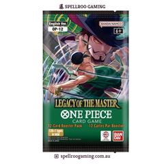 One Piece Card Game: OP-12 - Legacy of The Master Booster Pack - English   (DO NOT BUY IT INDIVIDUALLY, ONLY FOR EVENTS)