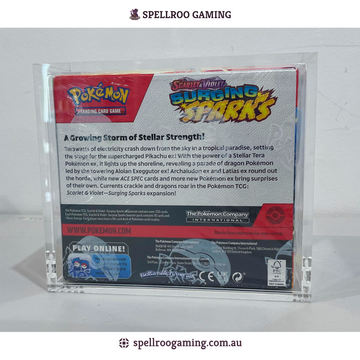 Magnetic Acrylic Booster Box Protector: Pokemon Booster Box Size - 5mm