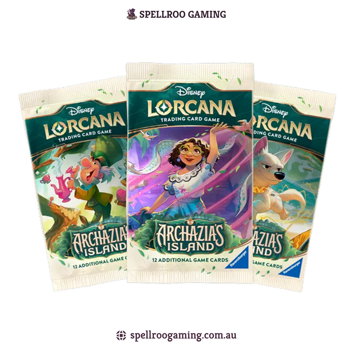 Disney Lorcana TCG: Set 7 - Archazia’s Island Booster Pack – English