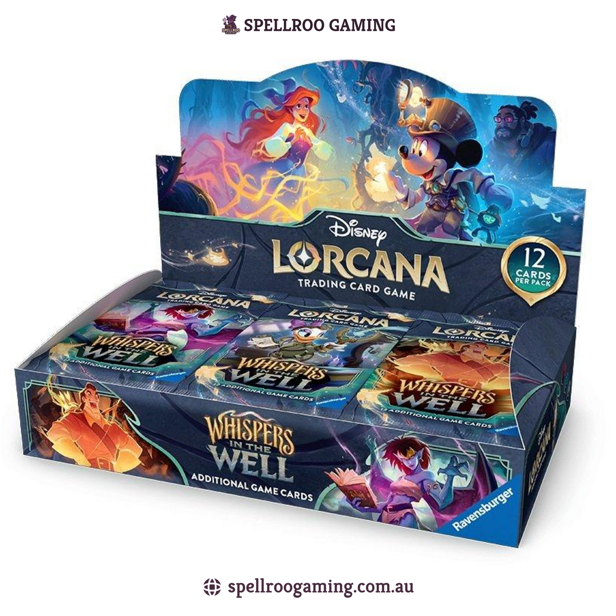 Disney Lorcana TCG: Set 10 - Whispers in the Well Booster Box – English