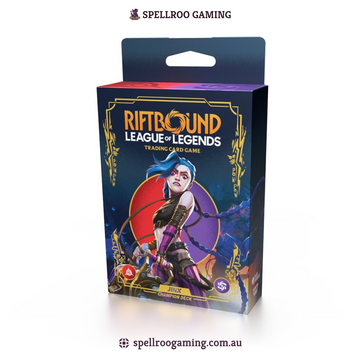 Riftbound: League of Legends TCG: Set 1 - Origins Jinx Champion Deck – English