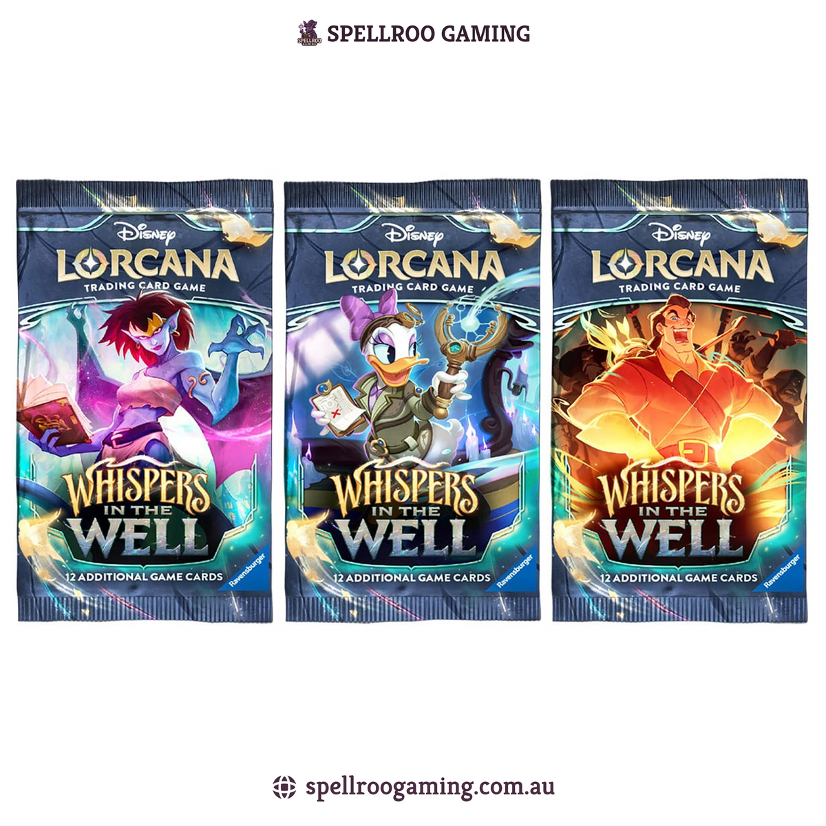 Disney Lorcana TCG: Set 10 - Whispers in the Well Booster Pack – English