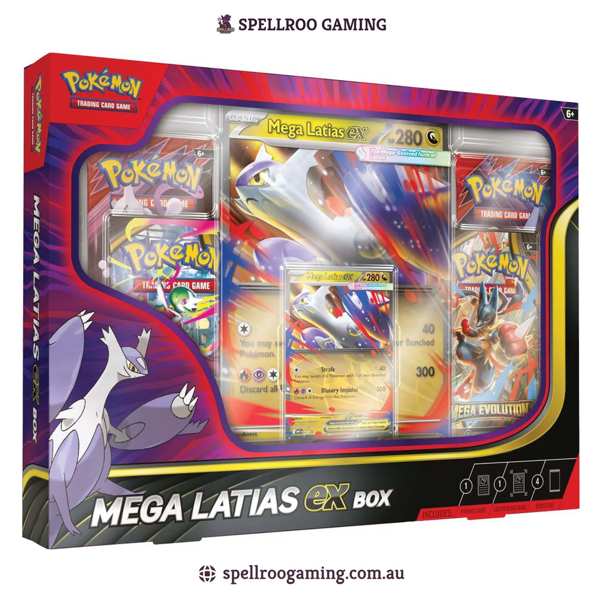 Pokemon TCG: Mega Evolution - Mega Evolution Mega Latias ex Box - English