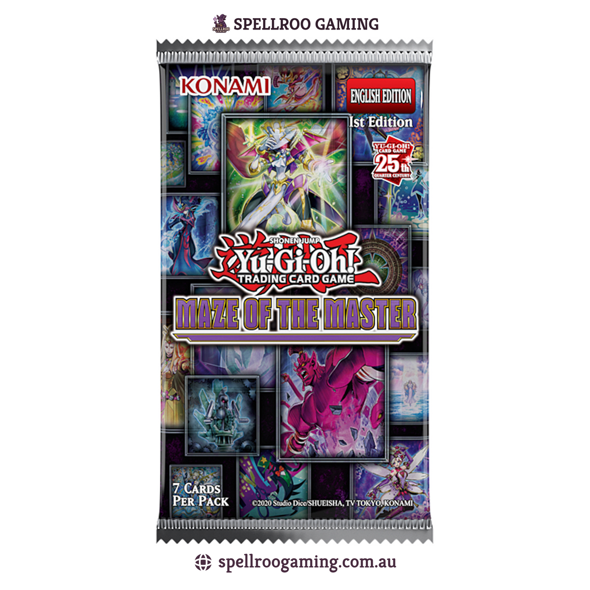 Yu-Gi-Oh! : Maze of The Master - Maze of The Master Booster Pack - English