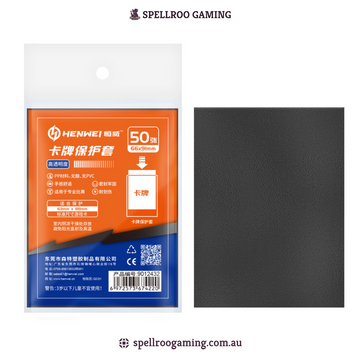 HENWEI: H11-2 Colored Matte Card Sleeves 66×91mm – Standard Size for TCG (MTG, Pokemon, Yu-Gi-Oh!, Lorcana) – 50pcs Pack