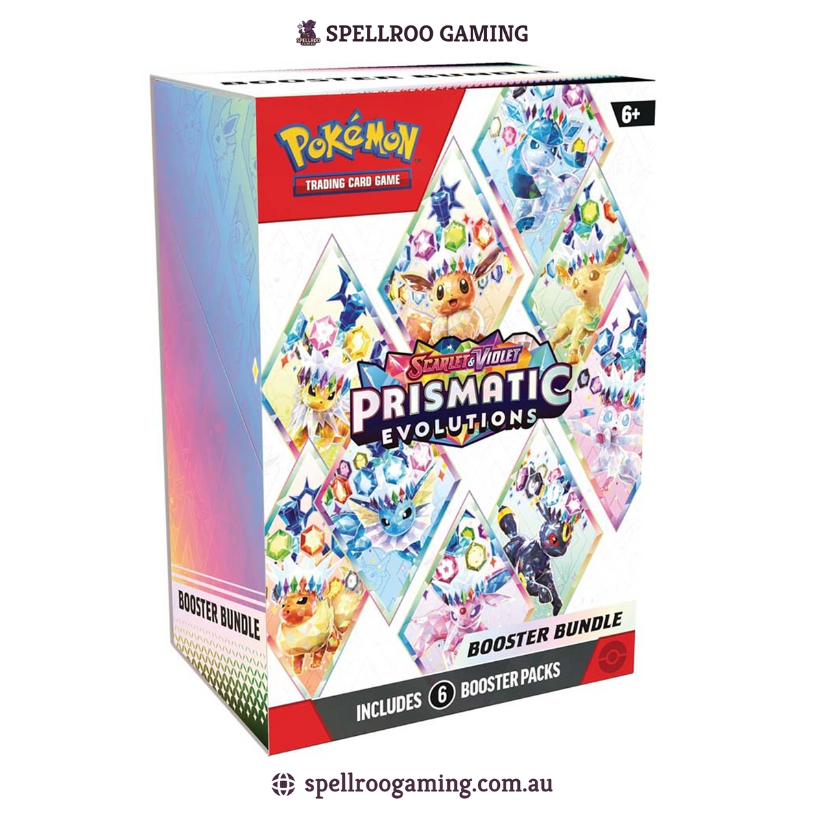 Pokemon TCG: Prismatic Evolutions - Scarlet & Violet Prismatic Evolutions Booster Bundle - English