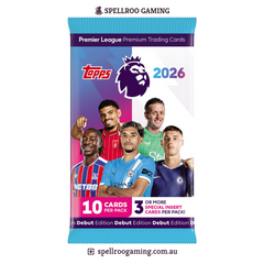 Topps Premier League 2026: Trading Cards Booster Packs - English