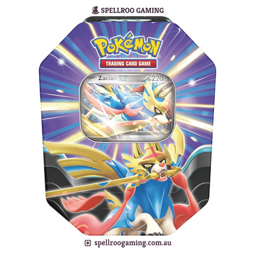 Pokemon TCG: Scarlet & Violet - Slashing Legends Zacian EX Tin - English