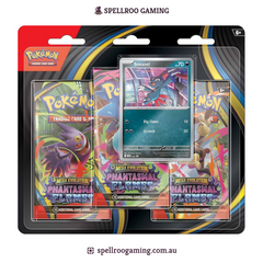 Pokemon TCG: Phantasmal Flames - Mega Evolution Phantasmal Flames 3 Booster Blister - English