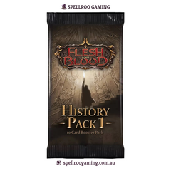 Flesh and Blood TCG: History Pack 1 - History Pack 1 Booster Pack - English