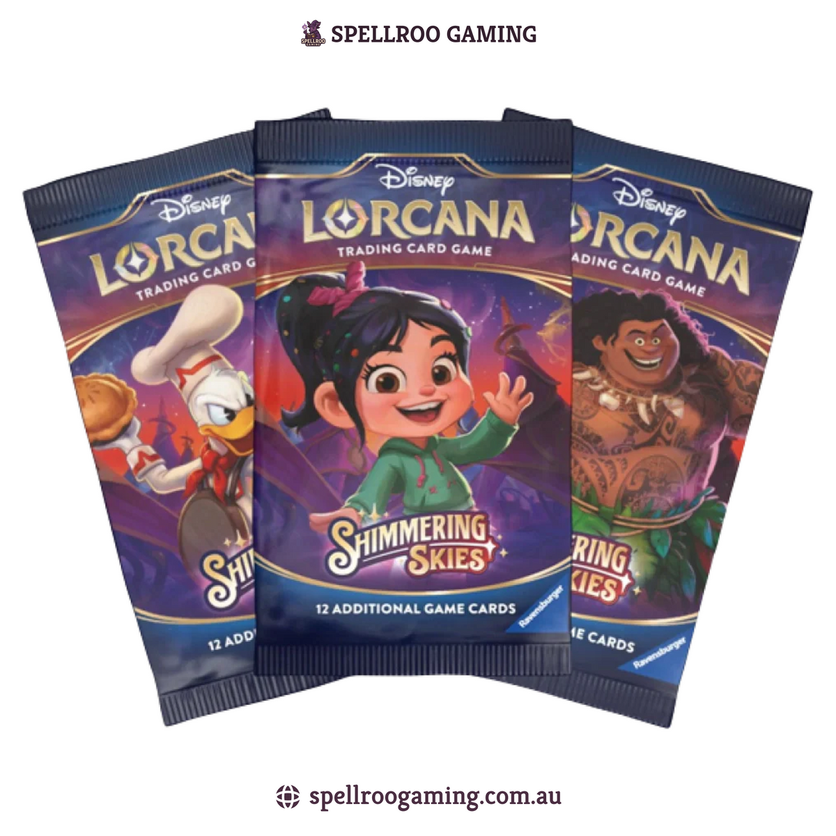 Disney Lorcana TCG: Set 5 - Shimmering Skies Booster Pack - English