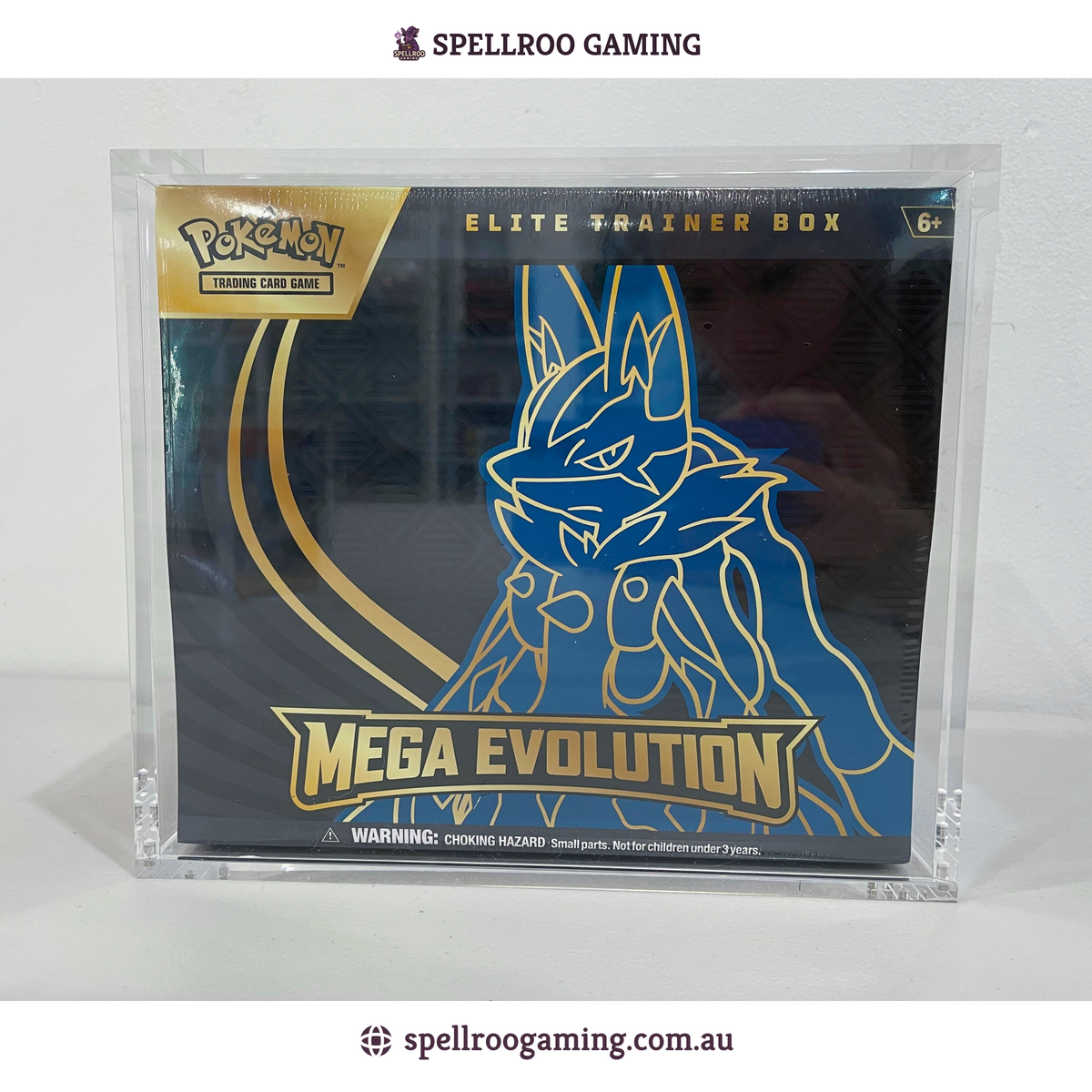 Magnetic Acrylic ETB Box Protector: Pokemon ETB Box Size - 5mm