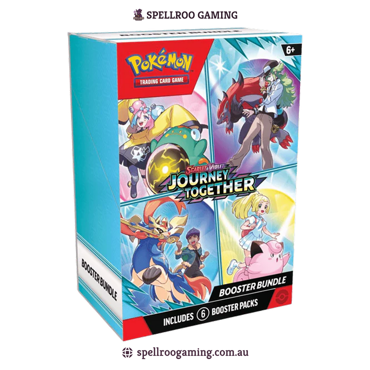 Pokemon TCG: Journey Together - Scarlet & Violet Journey Together Booster Bundle - English