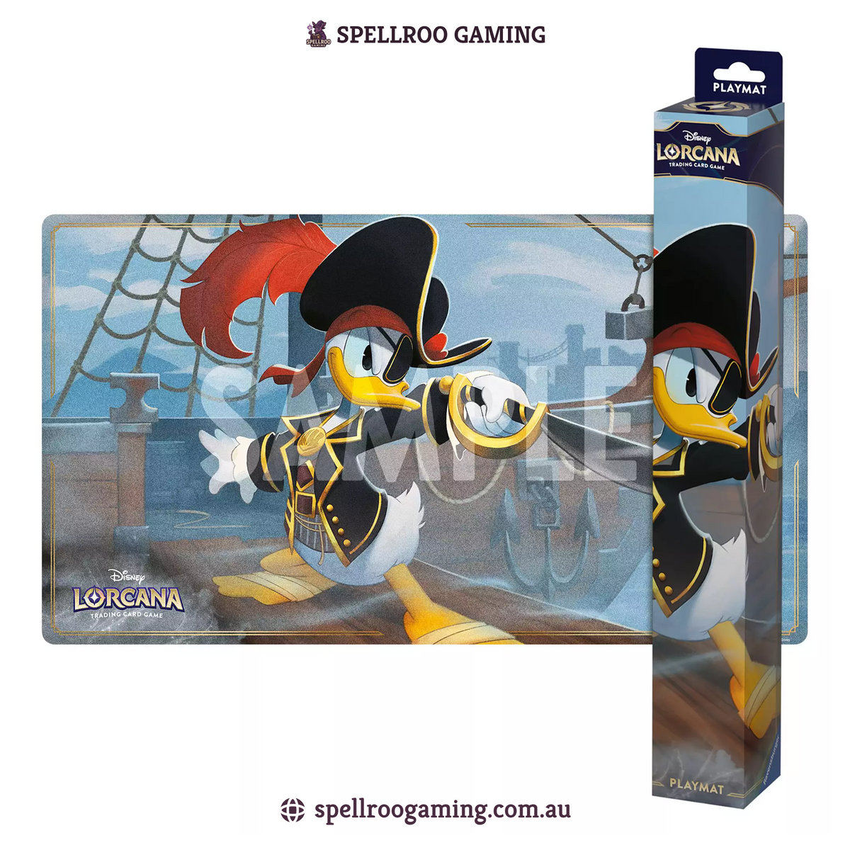 Disney Lorcana TCG: Playmat – Donald Duck