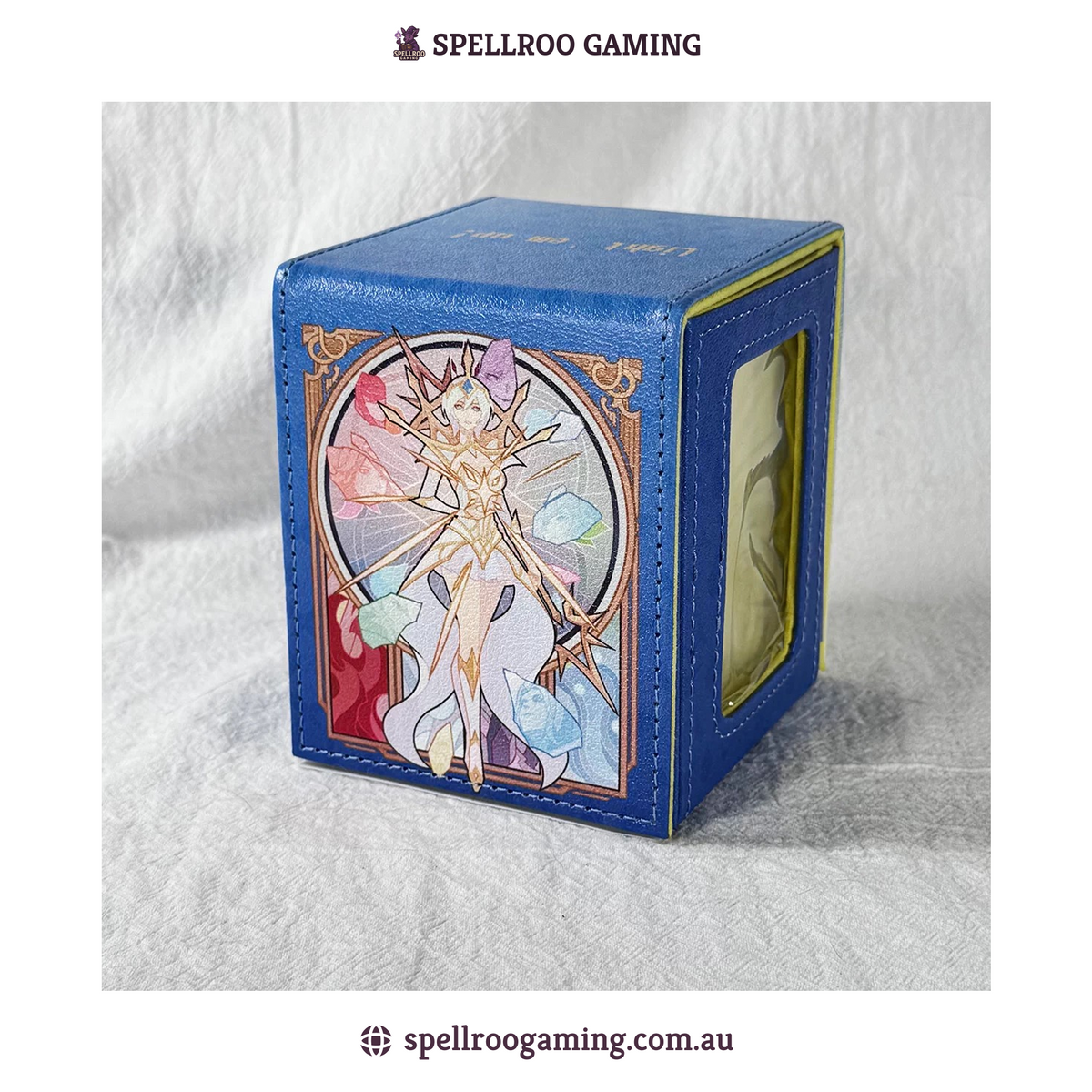 Riftbound: League of Legend TCG: Lux Deck Box - Display Window - Fits 80 Cards -  English