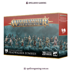 Warhammer: Age of Sigmar - Soulblight Gravelords – Deadwalker Zombies (20 Citadel Miniatures)