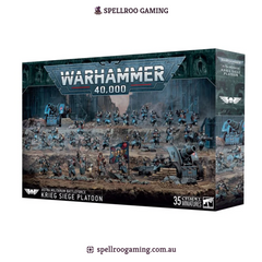 Warhammer: 40K – Astra Militarum - Krieg Siege Platoon (35 Citadel Miniatures)